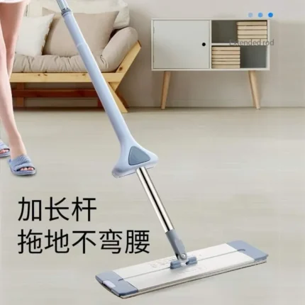 Aluminium hand-free mop