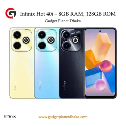 infinix hot 40i – 8gb ram, 128gb rom | gadget planet dhaka