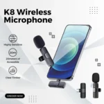 k8 wireless microphone for youtube vlogging | noise cancellation