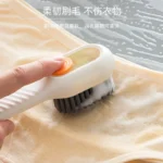 multifunctional soap dispensing cleaning brush with handle | gadget planet dhaka