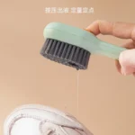 multifunctional soap dispensing cleaning brush with handle | gadget planet dhaka