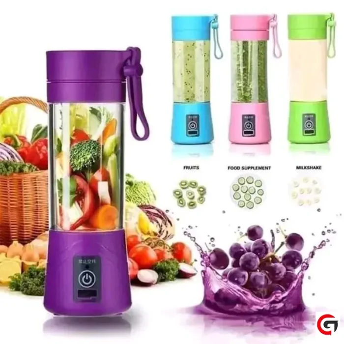 Portable mini usb rechargeable juicer