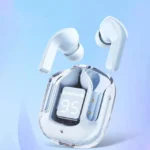 Ultra Pods Max Experience the Future of Audio - Transparent Wireless Earbuds