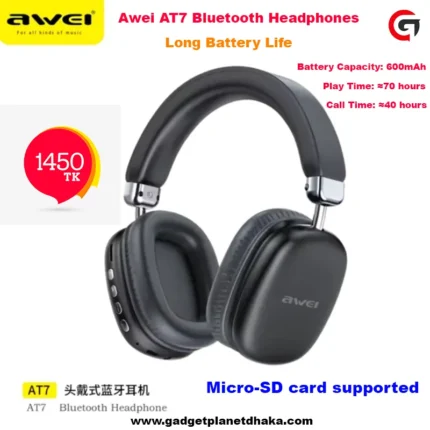 Awei at7 bluetooth headphones