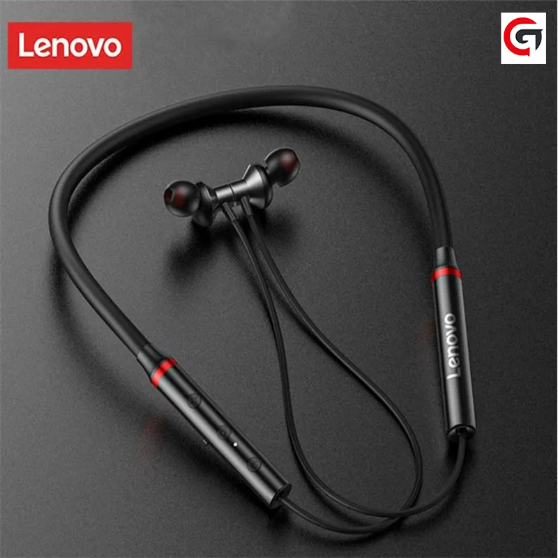 Neckband headphones lenovo sale