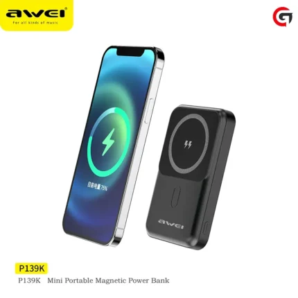 Awei p139k 10000mah wireless power bank