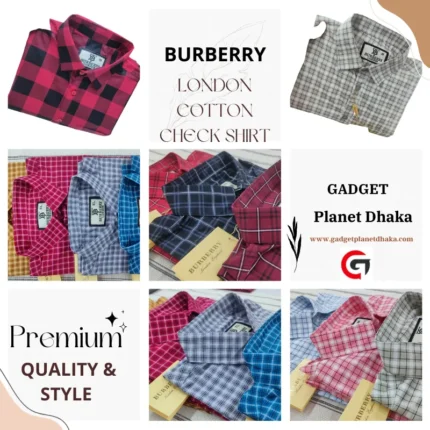 Burberry london cotton check shirt