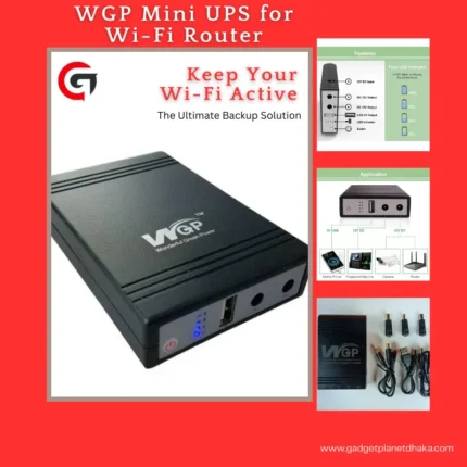 Wgp mini ups for wi-fi router